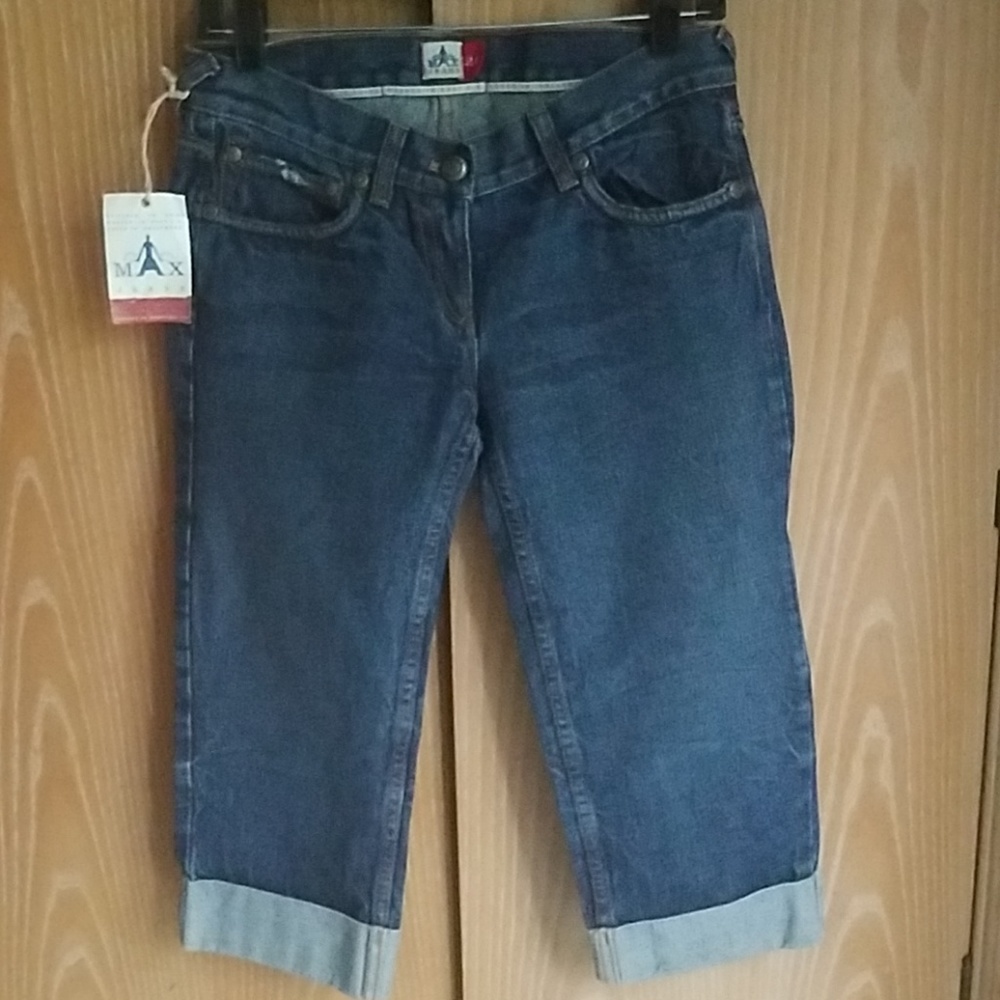 Max Jeans cuffed, NWT sizes 25, 29‎